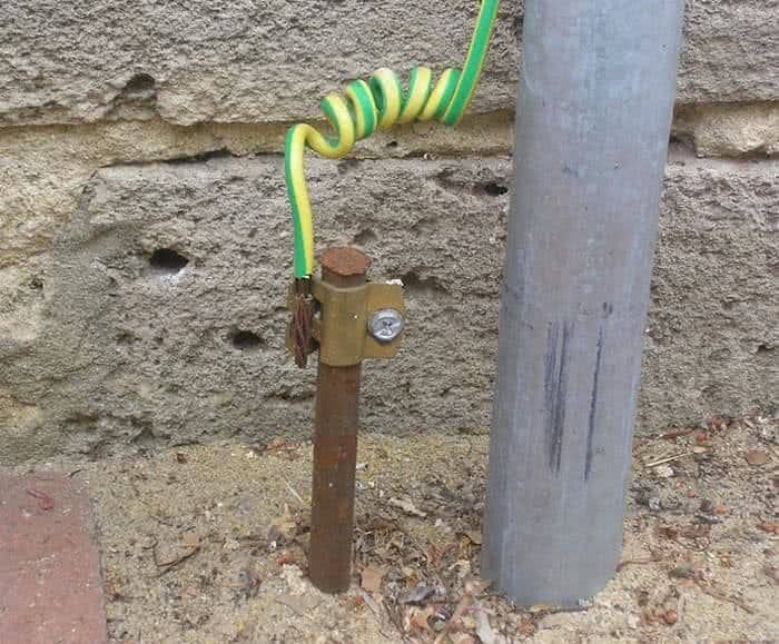 GI Plate Earthing